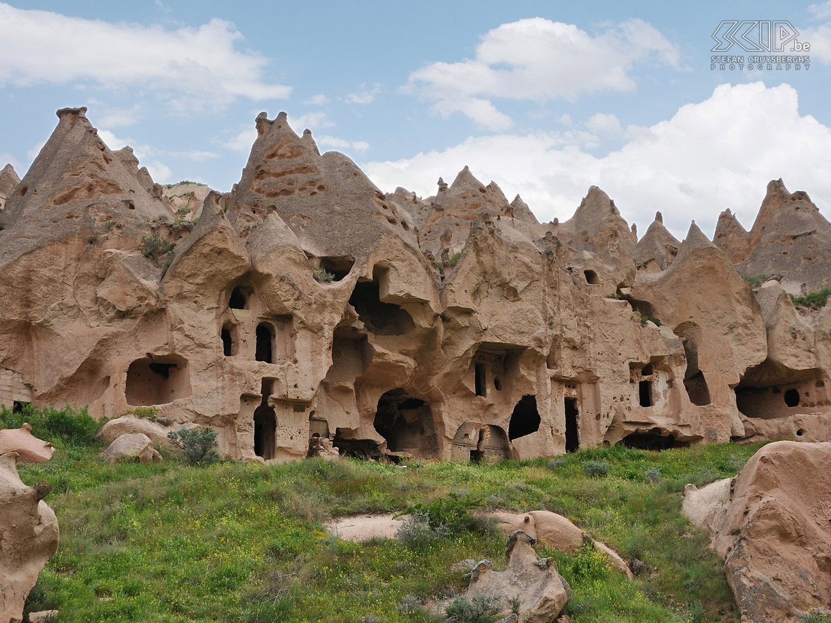 Cappadocië - Zelve Zelve Open Air museum is een grote vallei met vele rots woningen, kerken en kloosters. Stefan Cruysberghs